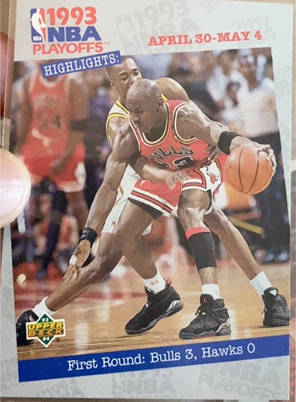 1993-94 Upper Deck #180 Michael Jordan — front