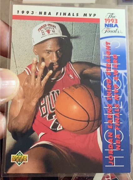 1993-94 Upper Deck #204 Michael Jordan — front