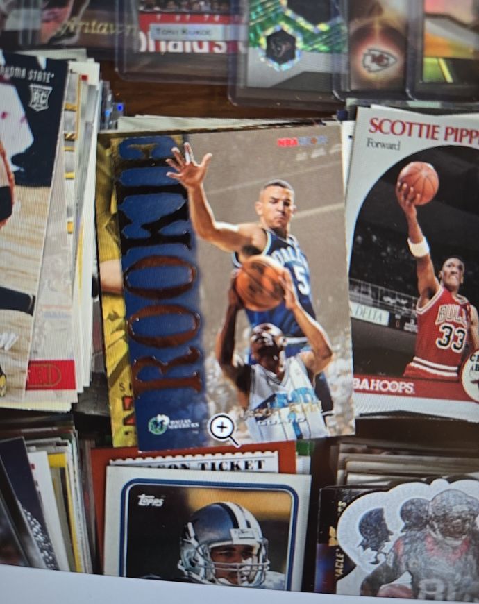 1996 NBA Hoops #5 Michael Finley Rookie — front
