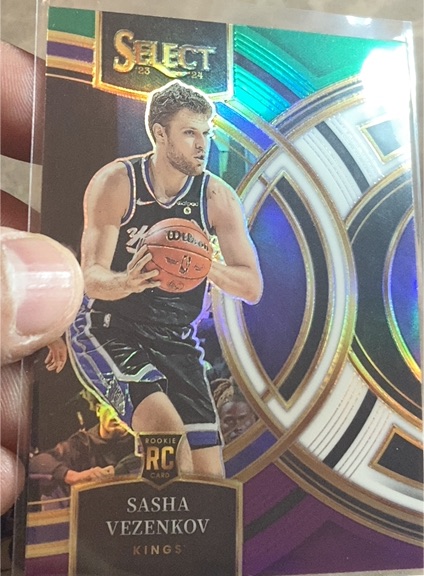 2023-24 Panini Select #127 Sasha Vezenkov — front