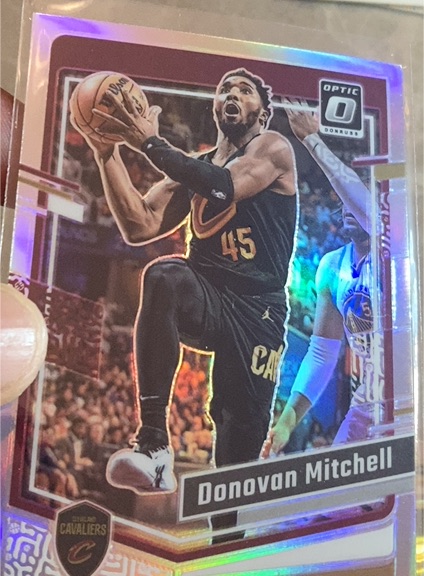2023-24 Donruss Optic #26 Donovan Mitchell — front