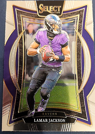 2024 Panini Select #35 Lamar Jackson — front