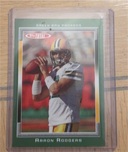 2006 Topps Total #127 Aaron Rodgers — front