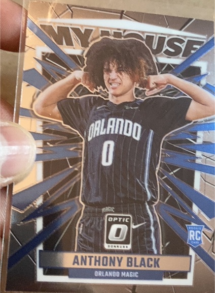 2023-24 Donruss Optic #3 Anthony Black My House — front