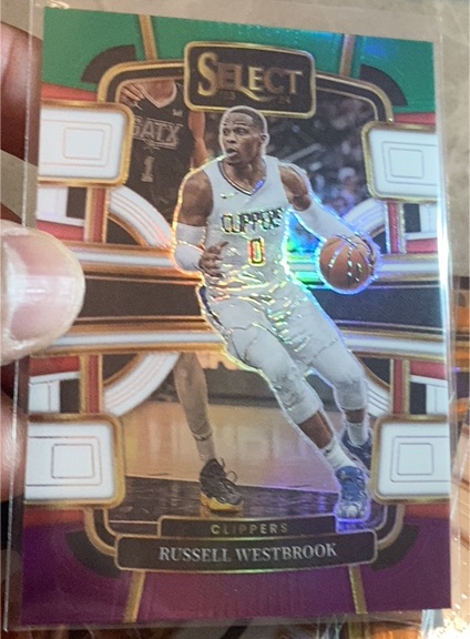 2023-24 Panini Select #55 Russell Westbrook — front