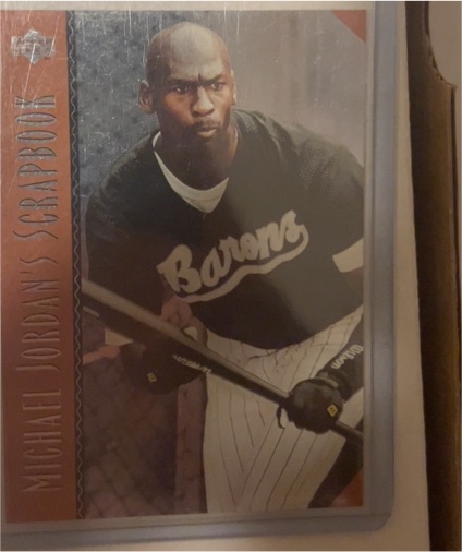 1994 Upper Deck #MJ7 Michael Jordan Scrapbook — front