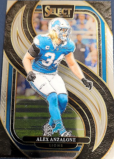 2024 Panini Select Premier Level #104 Alex Anzalone — front