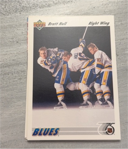 1991-92 Upper Deck #464 Brett Hull — front