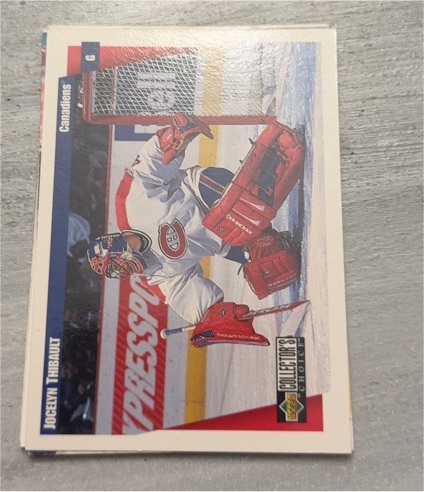 1997-98 Upper Deck Collector's Choice #134 Jocelyn Thibault — front