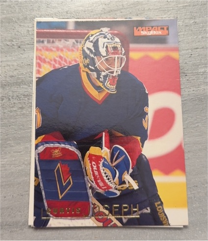 1995-96 SkyBox Impact #60 Curtis Joseph — front