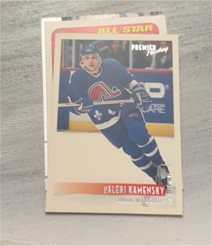 1994 Topps Premier Hockey Valeri Kamensky — front