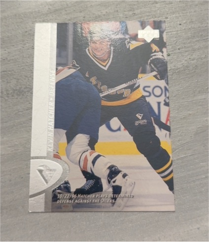 1996-97 Upper Deck #319 Kevin Hatcher — front