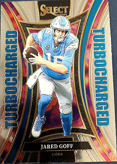 2024 Panini Select #4 Jared Goff Turbocharged — front