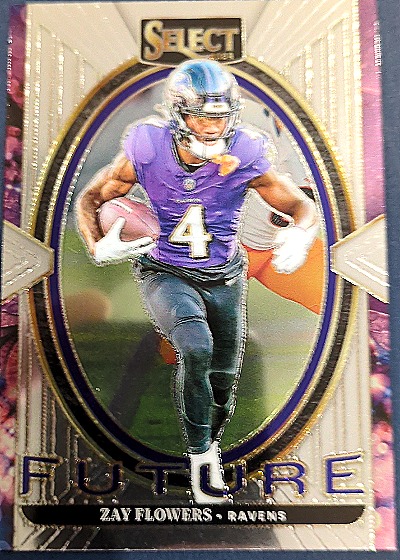 2024 Panini Select Football #17 Zay Flowers — front