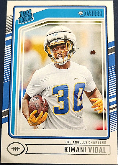 2024 Donruss #355 Kimani Vidal — front