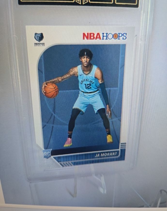 2019-20 Panini NBA Hoops #259 Ja Morant Rookie — front