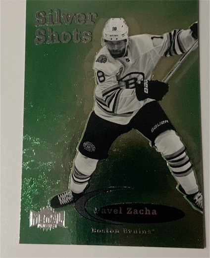 2024-25 Upper Deck SkyBox Metal Universe Silver Shots #SS-2 Pavel Zacha — front