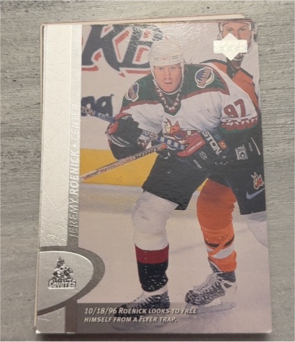 1996-97 Upper Deck #312 Jeremy Roenick — front