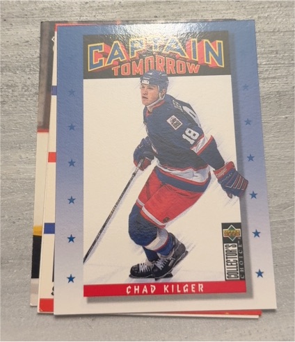 1996-97 Upper Deck Collector's Choice #337 Chad Kilger — front