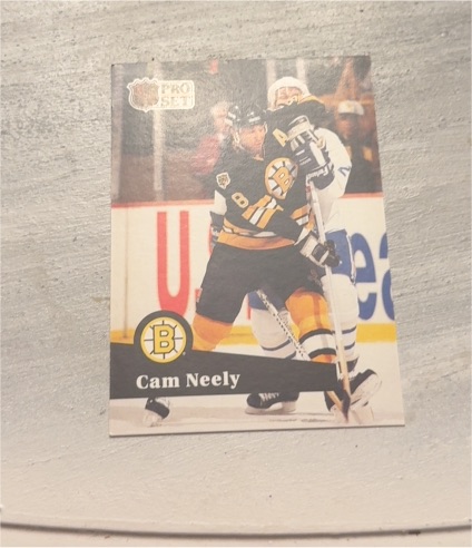 1991-92 Pro Set #5 Cam Neely Boston Bruins — front