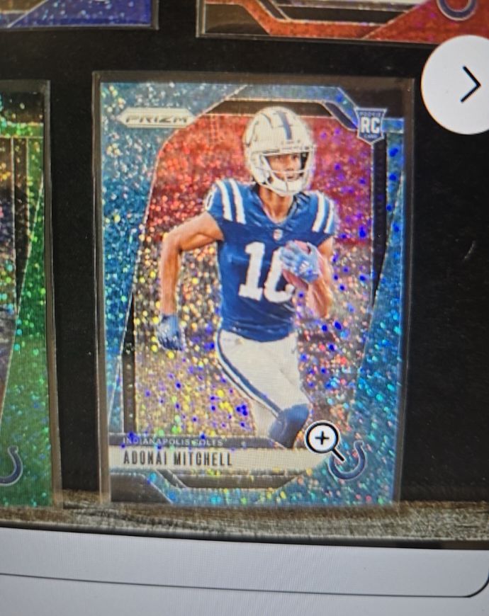 2024 Panini Prizm #303 Adonai Mitchell — front