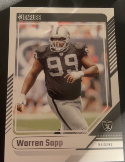 2024 Donruss #299 Warren Sapp — front