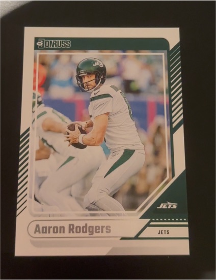 2024 Donruss #110 Aaron Rodgers New York Jets — front