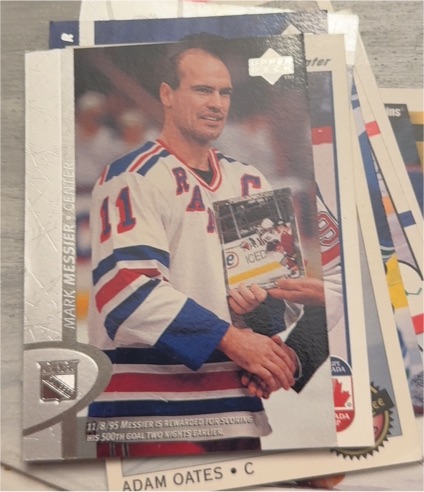 1996-97 Upper Deck #299 Mark Messier — front