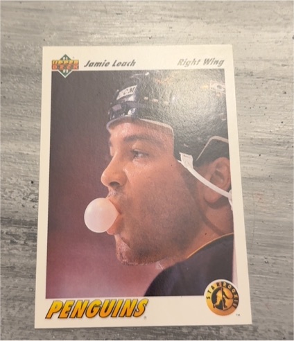 1991-92 Upper Deck #447 Jamie Leach — front