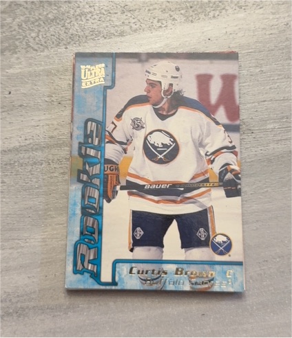 1995-96 Fleer Ultra #333 Curtis Brown — front
