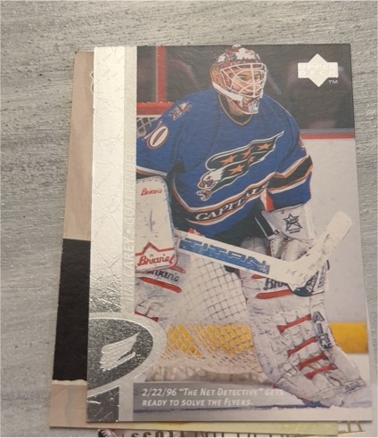 1996 Upper Deck #174 Jim Carey Washington Capitals — front