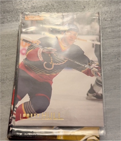 1993 Upper Deck Brett Hull — front