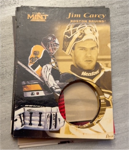 1996-97 Pinnacle Mint #28 Jim Carey — front