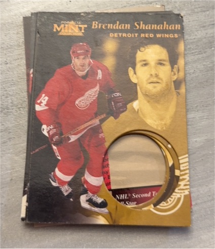 1996-97 Pacific Brendan Shanahan #126 Detroit Red Wings — front