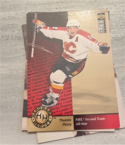 1995-96 Upper Deck Collector's Choice #388 Theoren Fleury — front