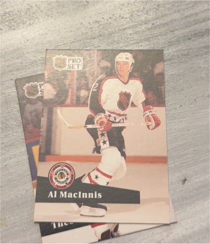 1991-92 Pro Set #275 Al MacInnis — front