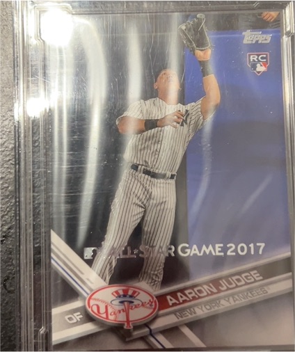 2017 Topps #287 Aaron Judge All-Star Game Rookie Card — front