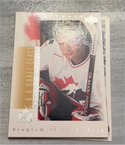 1996-97 Upper Deck Program of Excellence CHA Draft Class Canada — front