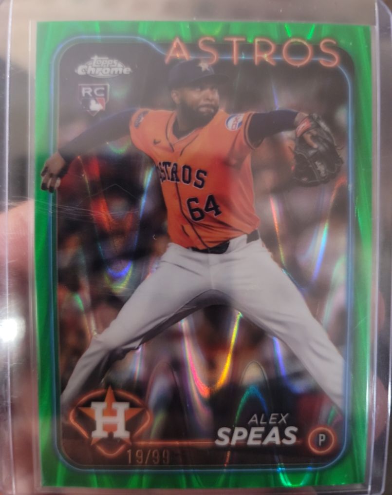 2024 Topps Chrome Update #USC175 Alex Speas — front