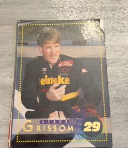 1996 Press Pass #29 Steve Grissom — front