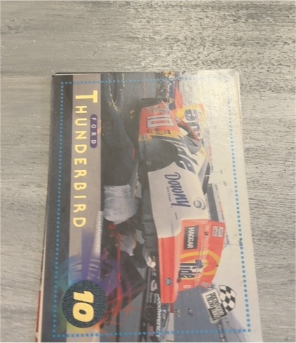 1996 Press Pass #10 Ricky Rudd Tide Racing — front