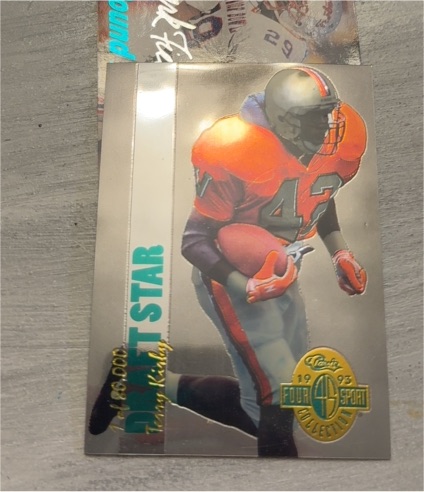 1993 Classic Four Sport Draft Stars #DS52 Terry Kirby — front
