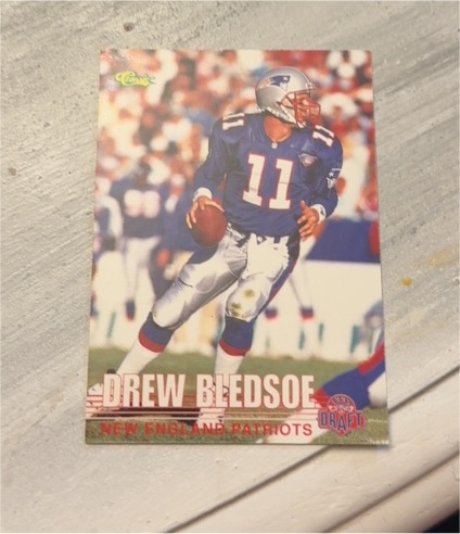 1995 Classic #106 Drew Bledsoe — front