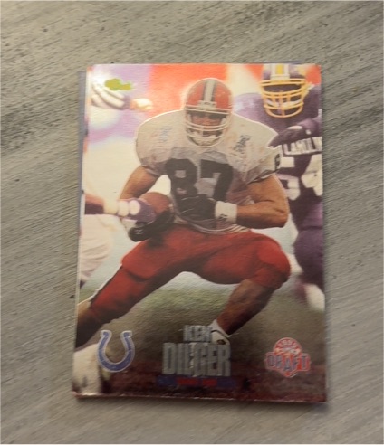 1995 Classic NFL Rookies #90 Ken Dilger — front