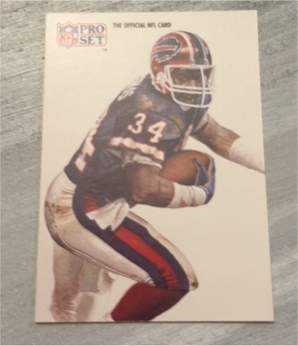 1991 Pro Set #415 Thurman Thomas — front