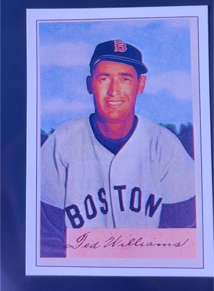 1989 Bowman #11 Ted Williams 1954 Reprint — front