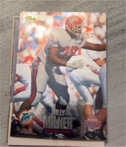1994 Classic NFL Draft Billy Milner — front