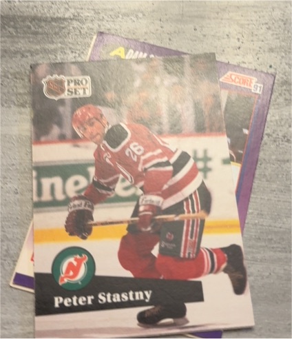 1991-92 Pro Set #143 Peter Stastny — front