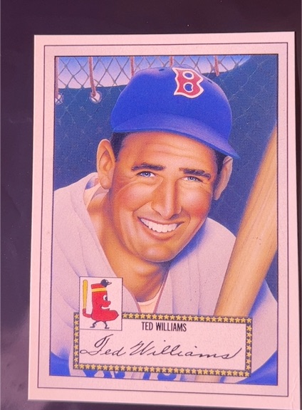 1988 Baseball Cards Magazine #1 Ted Williams — front