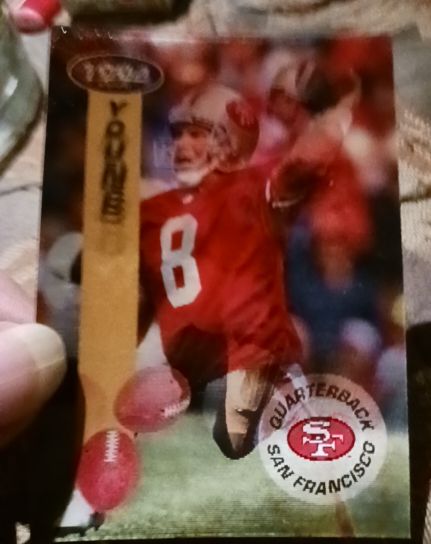 1994 Sportflics #101 Steve Young — front